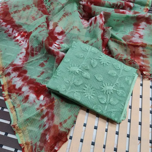 Exclusive Kota Doria Pure Cotton Dress Material – Handcrafted Elegance in Every Weave